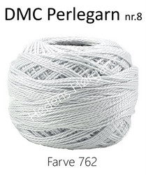 DMC Perlegarn nr. 8 farve 762